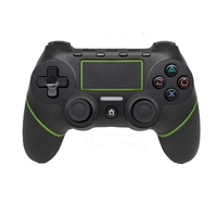 Manette de jeu pour PS4, manette sans fil BT, six axes, double vibration pour PS4/PC, manette de jeu sans fil