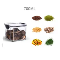 Superb Quality airtight push button food container with lid With Luring  Discounts 