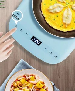 1200W Portable Induction <strong>Cooktop</strong>, Single Burner <strong>Electric</strong> Hot Plate <strong>with</strong> Touch Control LED Display for Home <strong>Kitchen</strong> Dorm RV - Product Image 1