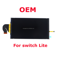 Layar Display LCD pengganti OEM asli untuk Nintendo untuk Aksesori Digitizer konsol Game Lite Switch