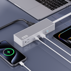 ETL/UL/FCC chứng nhận 5-Outlet bàn Ổ cắm điện 5ft dây với 17W chuyển đổi để sạc cho văn phòng/Du Lịch Sử Dụng USA/Mỹ phong cách - Product Image 1