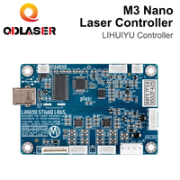 QDLASER LIHUIYU M3 Nano panneau de commande Laser + contrôleur mère carte principale + Dongle B système graveur Cutter pour Machine K40