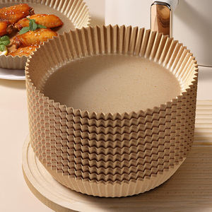 Forros Biodegradables Desechables de <span class=keywords><strong>Papel</strong></span> para Horno y Freidora de Aire para el Hogar - Product Image 4