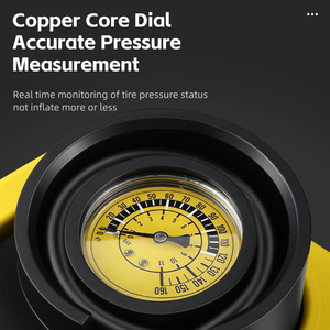 WEST BIKING 160PSI <span class=keywords><strong>Pompe</strong></span> à <span class=keywords><strong>pied</strong></span> de vélo haute pression <span class=keywords><strong>Pompe</strong></span> à vélo à double cylindre <span class=keywords><strong>Vtt</strong></span> Vélo de route Valves multiples <span class=keywords><strong>Pompe</strong></span> à vélo - Product Image 5