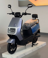 Motor Listrik 60V 800W Kecepatan Tinggi untuk Dewasa, Baterai Asam Timbal Jarak Jauh, E-Moped 2 Roda dengan Kontroler Cerdas Tanpa Sikat