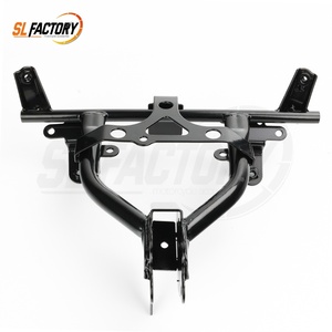 ขายึดไฟหน้ารถจักรยานยนต์อะลูมิเนียมและแฟริ่งสำหรับ <span class=keywords><strong>CBR500R</strong></span>/CBR 500R 2016-2018 สีดำ - Product Image 6
