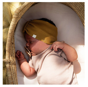 Children Headwear Baby <strong>Boys</strong> and Girls Solid Color Pit Cotton <strong>Hair</strong> <strong>Band</strong> Baby Warm All Match Wide Brim <strong>Hair</strong> <strong>Band</strong> - Product Image 1