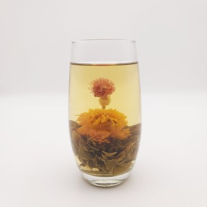 Base de té <span class=keywords><strong>verde</strong></span> orgánico que florece, té con sabor a Flor, OEM, vacío, paquete de regalo - Product Image 2