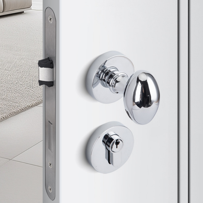 Chrome-Mechanical lock body