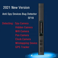 Detektor SF18 kamera, pencari Bug RF pelacak GPS lubang jarum kecepatan