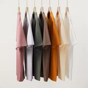 Camisetas para Hombre 100% Algodón, Cuello Redondo, Manga Corta, Tejido <span class=keywords><strong>de</strong></span> Punto, Anti-Pilling, Corte Clásico, Casual <span class=keywords><strong>de</strong></span> Negocios, Oficina, <span class=keywords><strong>Trabajo</strong></span> - Product Image 5