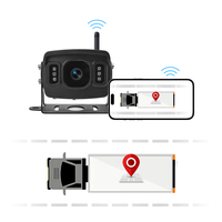 Cámara de Seguimiento GPS 4G CMSV6 1080P con Visión Nocturna, Resistente a Impactos, Amplio Rango de Temperatura 12-24V, Monitoreo en Tiempo Real para Vehículos Comerciales y Almacenes