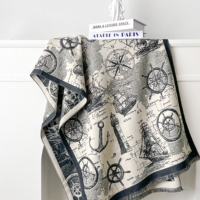 Nouvelle écharpe pour femmes d'automne et d'hiver, écharpe à col japonais polyvalente coréenne de luxe, motif d'impression de motif Style polyvalent