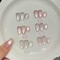 Lot de vernis à ongles gel effet œil de chat nude 6 couleurs OEM, vernis gel UV magnétique rose nude pour professionnels, sans HEMA ni TPO, vente en gros pour nail art