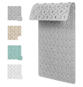Alfombrilla antideslizante de PVC para <span class=keywords><strong>bañera</strong></span>, alfombrilla antideslizante para ducha, alfombrillas de ducha de succión fuerte lavables con ventosas - Product Image 1