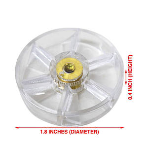 Repuestos de Engranaje Base Superior y Engranaje de Cuchilla de Goma para Licuadora <span class=keywords><strong>NutriBullet</strong></span> 600W 900W NB-101B NB-101S NB-201 - Product Image 2