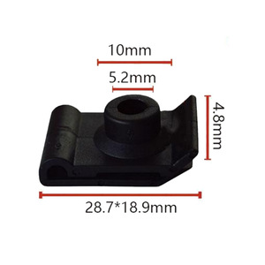 <b>Car</b> Fender Inner Lining Plastic Nylon <b>Clip</b> K72 28.7x18.9mm For Repair Replacement Auto Fastener - Product Image 1
