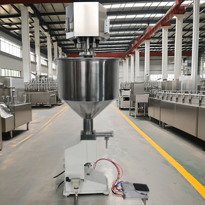 Máquina de llenado de brillo de labios A03, pistón líquido cosmético Manual 5-50ml 1000BPH,200BPH de Reyes - Product Image 6