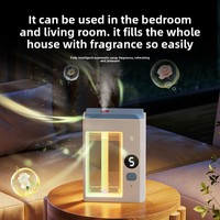 Diffuseur d'arômes intelligent, distributeur automatique de parfum sans eau, rechargeable, mural, pour chambre à coucher