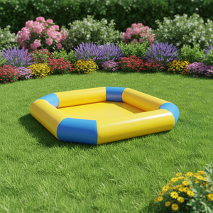 WINSUN Piscine Gonfiabili per Pesca, Laghetti Gonfiabili per Pesca con Anatre, Barche Galleggianti per Bambini e Campi di Schiuma <span class=keywords><strong>Renal</strong></span> - Product Image 1