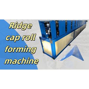 Huatong 2025自動リッジキャップロール成形機タイル成形機スチール屋根シート用2年保証モーター - Product Image 6