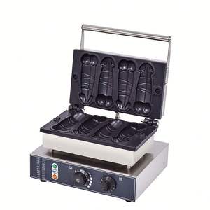 Gauffrier Machine à fabriquer des chaussures croco professionnel Alat pour la garniture Taiyaki Mquina Waflle Formato Crocs - Product Image 3