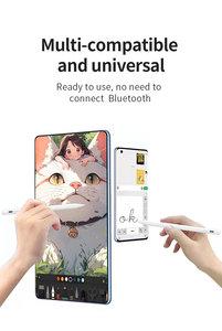 Lápiz Óptico Universal Activo 019D Compatible con Pantallas Táctiles IOS y Android, Recargable para iPad/iPad Pro/Air/Mini - Product Image 6