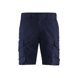 BLAKLADER - 144618328985C52 Pantalones cortos industriales elásticos azul marino/azul aciano-EAN 7330509758120 PANTALONES DE TRABAJO PANTALONES CORTOS DE TRABAJO - Product Image 1
