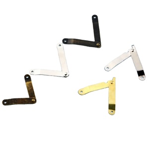 <b>Hardware</b> New Chinese Style Metal Box Positioning Stand Antique Support Hinge Gift Box Corner Movable Support Home - Product Image 4