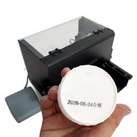 Impresora de Etiquetas de Escritorio Eficiente, Transferencia de Datos por USB, Superficies de Acero y Aluminio, Embalaje Cosmético, Impresora TIJ Versátil
