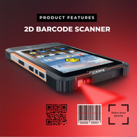ATEX Pdas Android12 Tablette antidéflagrante 8 pouces Octa Core Zebra 4710 Scanner de codes à barres 2d pour Zone 1/21