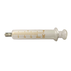 Personalizzabile Luer lucchetto siringa erogatrice 1ml 2ml 5ml 10ml 20ml 50ml 100ml siringa di vetro Luer Lock siringa dispensatrice per laboratorio - Product Image 6