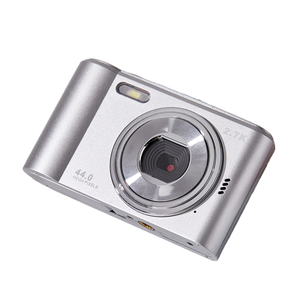 กล้องดิจิตอล 48MP 2.7K ระบบโฟกัสอัตโนมัติ ซูม 16 เท่า หน้าจอ 2.4 นิ้ว ฟังก์ชั่นเว็บแคม พอร์ตเชื่อมต่อ Type-C แบตเตอรี่ 800mAh รุ่น DC404 ความละเอียด 48MP ถ่ายภาพคมชัดระดับสูง - Product Image 1