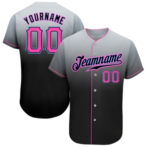 Maillots de baseball personnalisés en gros, maillots brodés pour les marques de streetwear américaines avec lettrage en sergé, vente en gros - Product Image 1