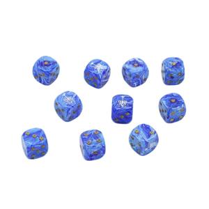 <span class=keywords><strong>Jeu</strong></span> de dés 16mm roi sorcière finition perlée noir Logo personnalisé taille standard dés acrylique bien poli lisse dés Edege - Product Image 3