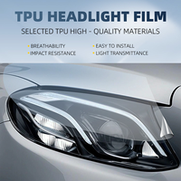 Película Protectora Inteligente Fotocrómica de TPU y Nano Cerámica para Ventanas, Protección de Faros y Decoración de Lámparas de Coche