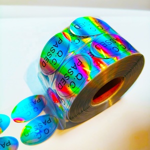 สติกเกอร์โฮโลแกรมสีเงินแบบกำหนดเอง ผ่านการตรวจสอบคุณภาพ สำหรับการตรวจสอบคุณภาพ<span class=keywords><strong>สินค้า</strong></span>คงคลังในคลัง<span class=keywords><strong>สินค้า</strong></span> - Product Image 6