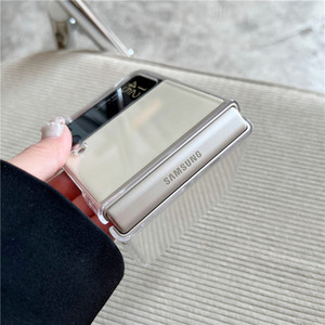 <span class=keywords><strong>เคส</strong></span>โทรศัพท์หน้าจอพับได้แบบใสของ Samsung <span class=keywords><strong>เคส</strong></span>โทรศัพท์ PC ลายกาแล็กซีแบบแข็งสำหรับ Samsung Z FILP3 4 Z แบบฟิล์ม - Product Image 4