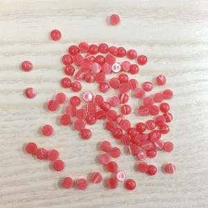 Pietre preziose 4 millimetri rotonda cabochons agata occhio di tigre quarzo jasper <span class=keywords><strong>pietra</strong></span> rotonda 4 millimetri cabochon per monili che fanno - Product Image 2