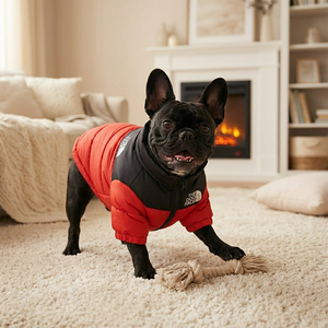 <span class=keywords><strong>Manteau</strong></span> d'hiver léger, coupe-vent, de grande marque, personnalisé, respirant et doux pour chiens - Product Image 5