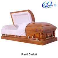 Artículos Funerarios, Ataúdes y Féretros para Adultos, Ataúdes de Madera Estilo Americano Importados de Italia, de Paulownia, para Funeral