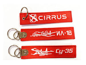 Llavero Colgante de Metal con Cinta de Tela de Poliéster Bordada Ecológica de Alto Rendimiento JDM para Coche, en Stock - Product Image 4