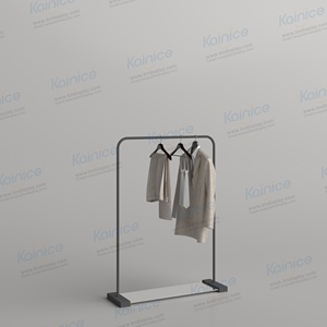 Solution d'aménagement de magasin Kainice : Rails, comptoirs îlots, présentoirs de magasin, présentoirs de table en métal et acrylique pour boutique de vêtements pour hommes - Product Image 4