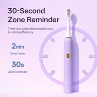 Brosse à dents électrique à vibration haute fréquence avec charge CC pour usage domestique adulte – Brosses à dents électroniques haut de gamme