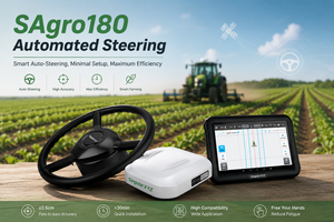 ระบบขับเคลื่อนอัตโนมัติ SingularXYZ SAgro180 ความแม่นยำ 2.5 ซม. ติดตั้งได้ภายใน 30 นาทีสำหรับรถแทรกเตอร์ - Product Image 2