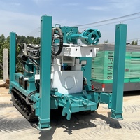 Foreuse hydraulique portable de 200 m pour puits d'eau, machine de forage mobile pour l'exploration minière et l'exploitation des mines
