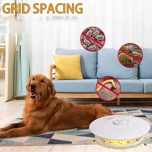 Piège à puces CE Flea TrapDome avec 4 modes d'éclairage, lampe anti-puces intérieure non toxique, pièges à insectes avec 5 plaques collantes - Product Image 3