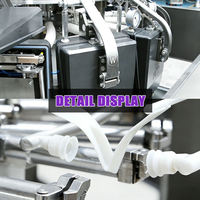 Machine de remplissage et de bouchage automatique personnalisée pour sachets préformés de jus de fruits, sauces, lait, pâtes et liquides, machine de remplissage et de bouchage de poches à bec verseur