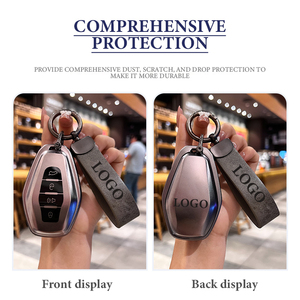 Nouveau couvercle de boîte à <span class=keywords><strong>clés</strong></span> à distance de voiture en TPU adapté pour jetur X70 X70plus X90plus Chery coque de protection boucle accessoires intérieurs - Product Image 3