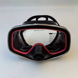 Máscara <span class=keywords><strong>de</strong></span> <span class=keywords><strong>Buceo</strong></span> Panorámica <span class=keywords><strong>de</strong></span> Lente Cruzada con Vidrio Templado Impermeable y Antivaho <span class=keywords><strong>Gafas</strong></span> <span class=keywords><strong>de</strong></span> Silicona para Deportes Acuáticos Pesca en el Mar y Submarinismo - Product Image 4